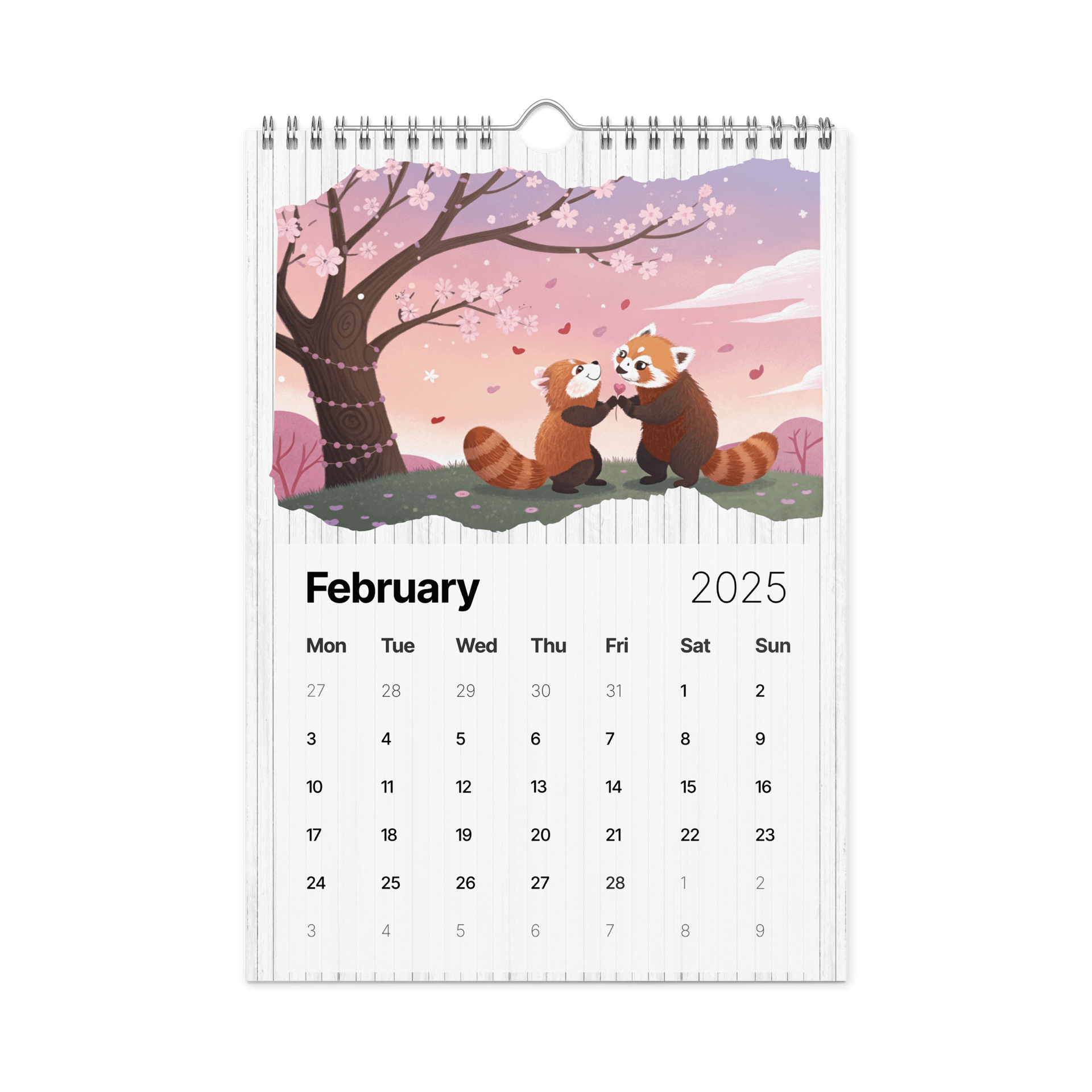 ADORABLE ANIMALS WALL CALENDAR 2026 product image (5)