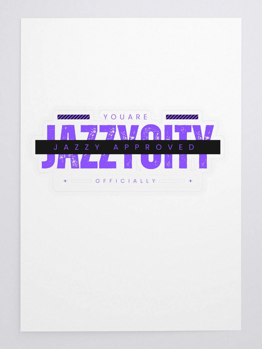 Jazzy Approved Stickers product image (3)