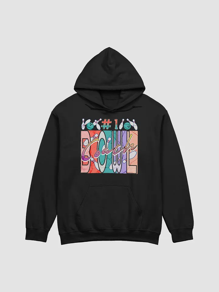 Number 1 Coach Bowling Retro Hoodie product image (1)