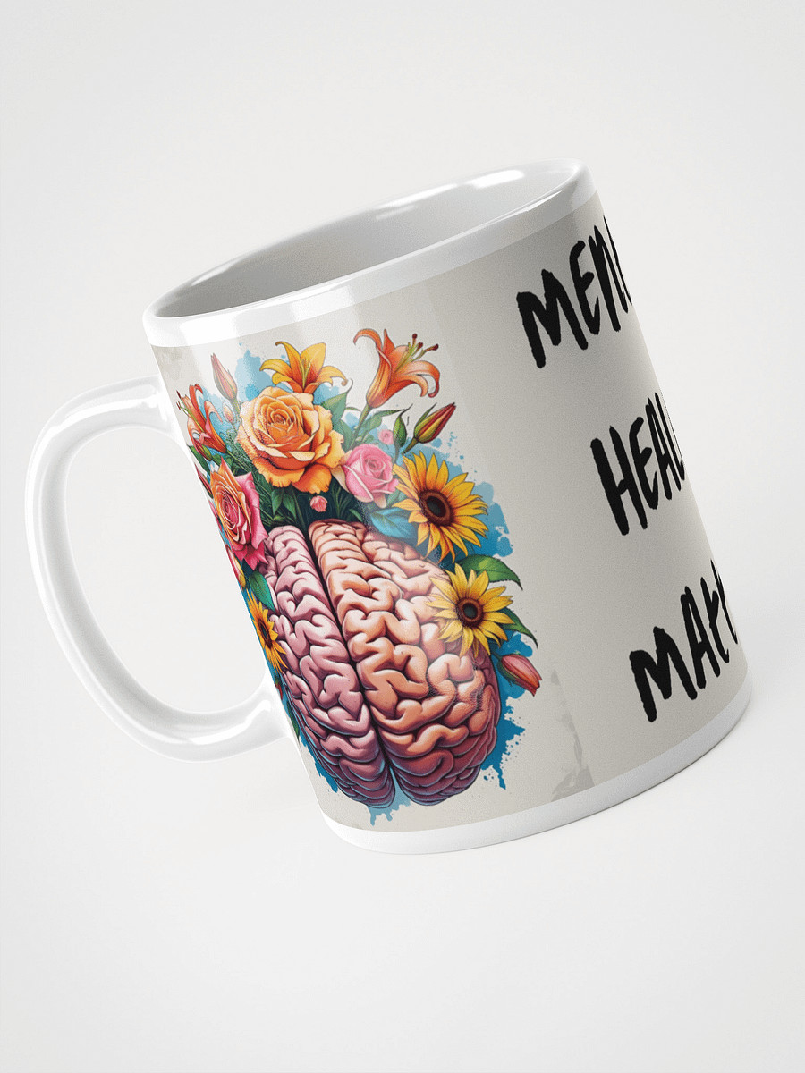 Floral Mental Health Mug product image (10)