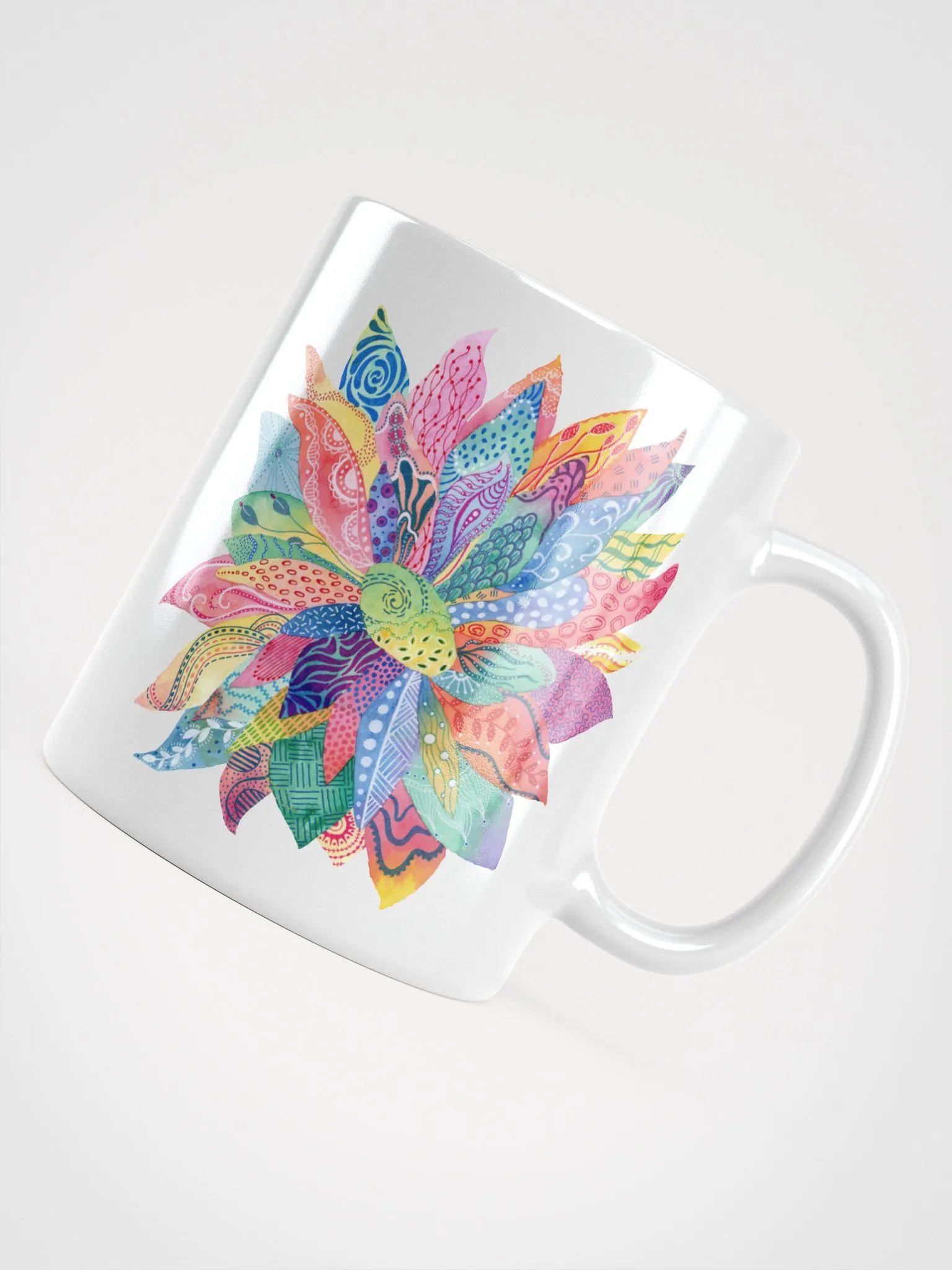 Flower Doodle Mug product image (12)