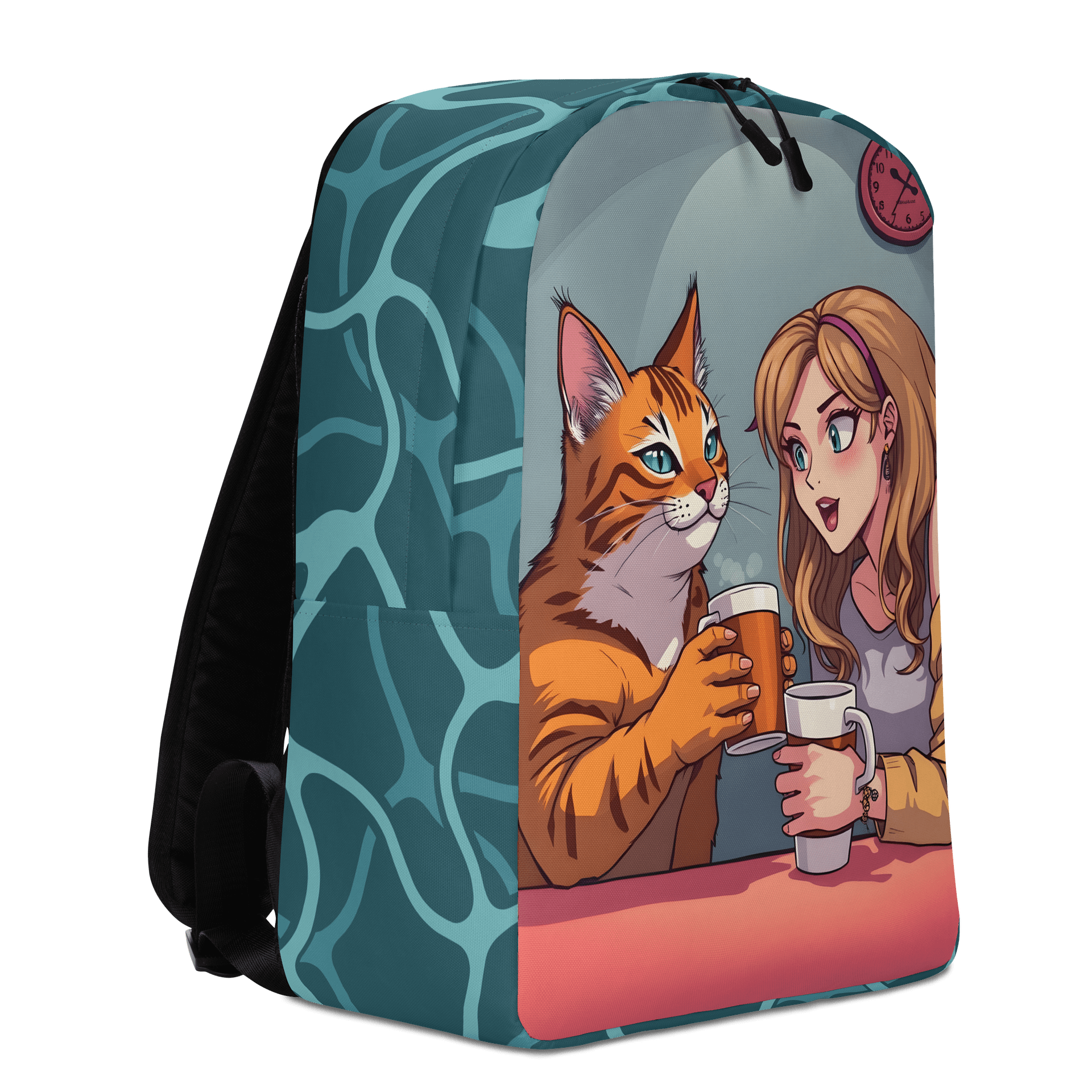 Minimalist Backpack-Coffee, Cuddles & Chemistry product image (3)