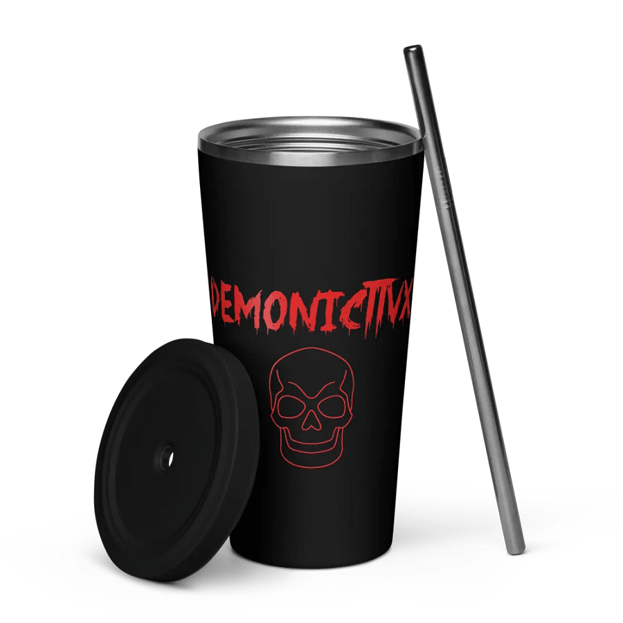 Insulated Tumbler with a Straw product image (5)