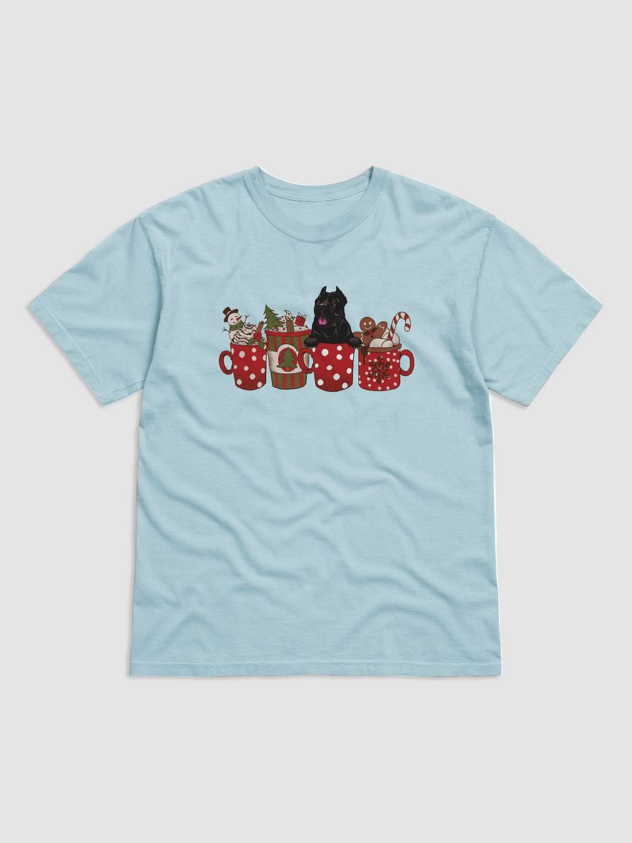 Cute Cane Corso in a Christmas Cup T-Shirt | Funny Christmas Pup in a Cup product image (9)