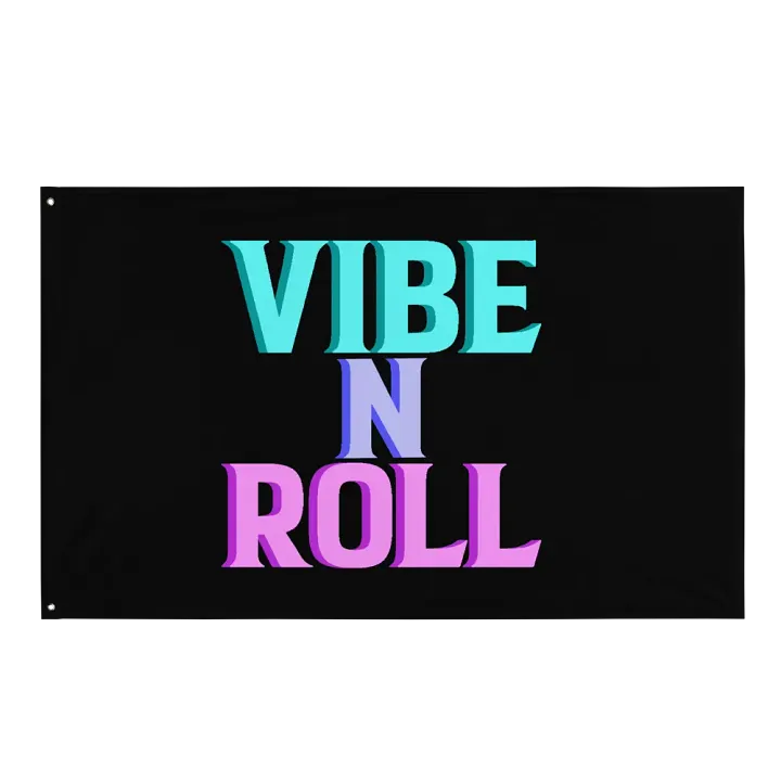 Vibe n Roll Flag product image (1)