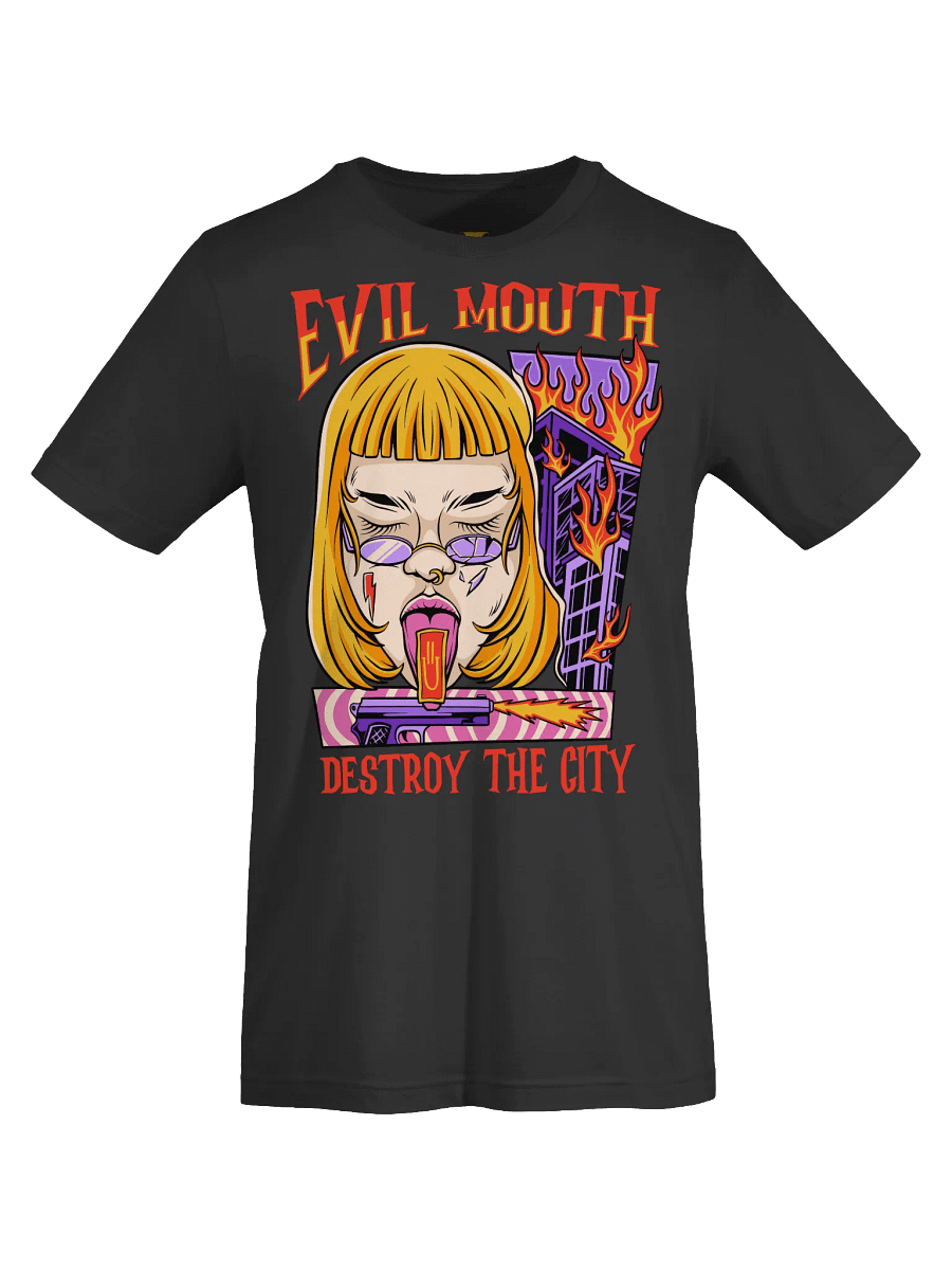 Rebellious Rage Unleashed Graphic T-Shirt product image (7)