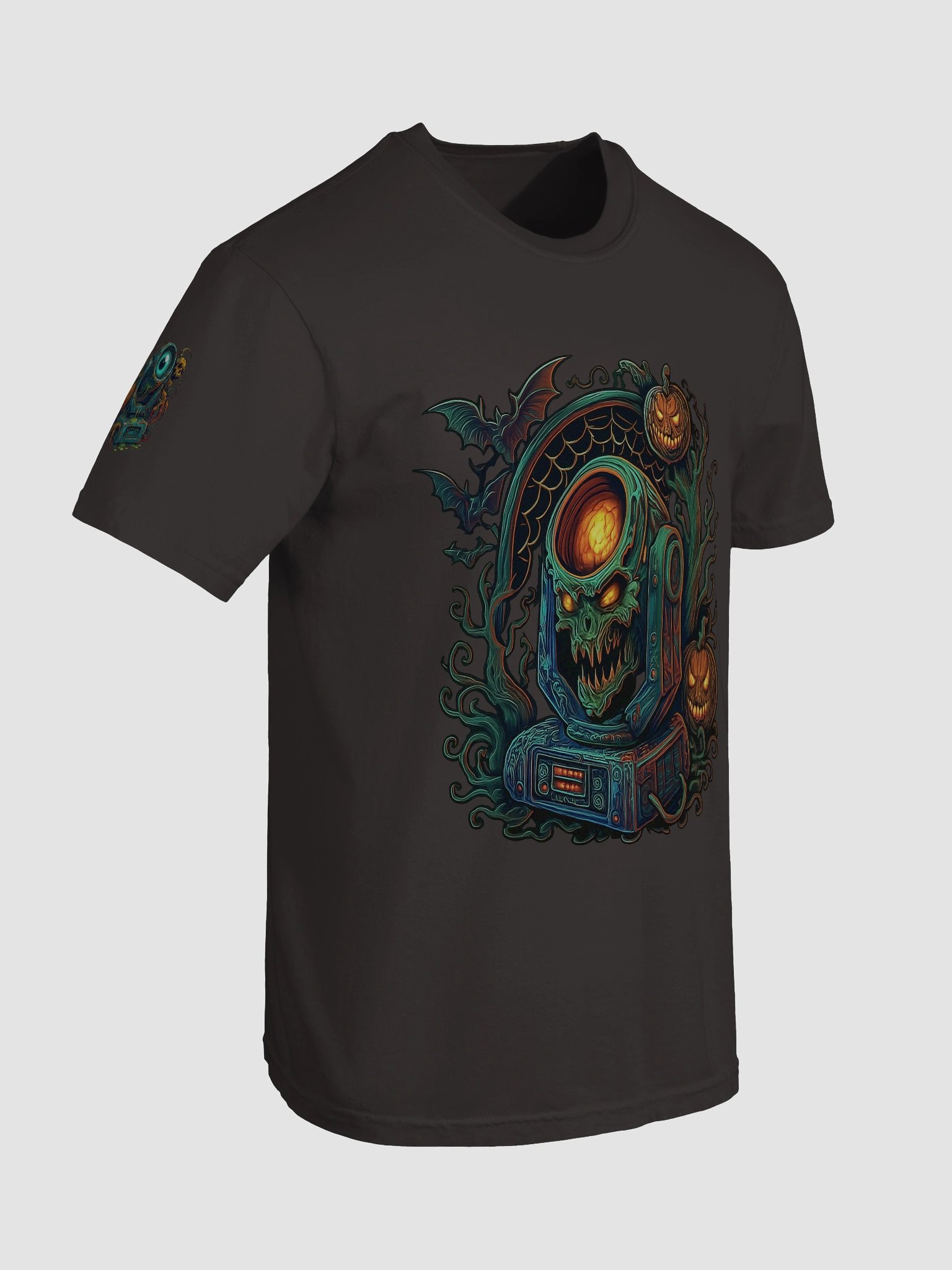 Theatrically Jerry: Halloween Series "The Mutation" Moving Head Light T-Shirt product image (7)