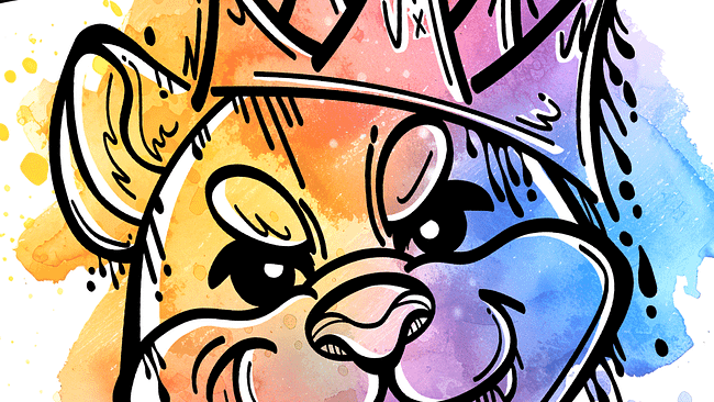 GRAFFITI DOG