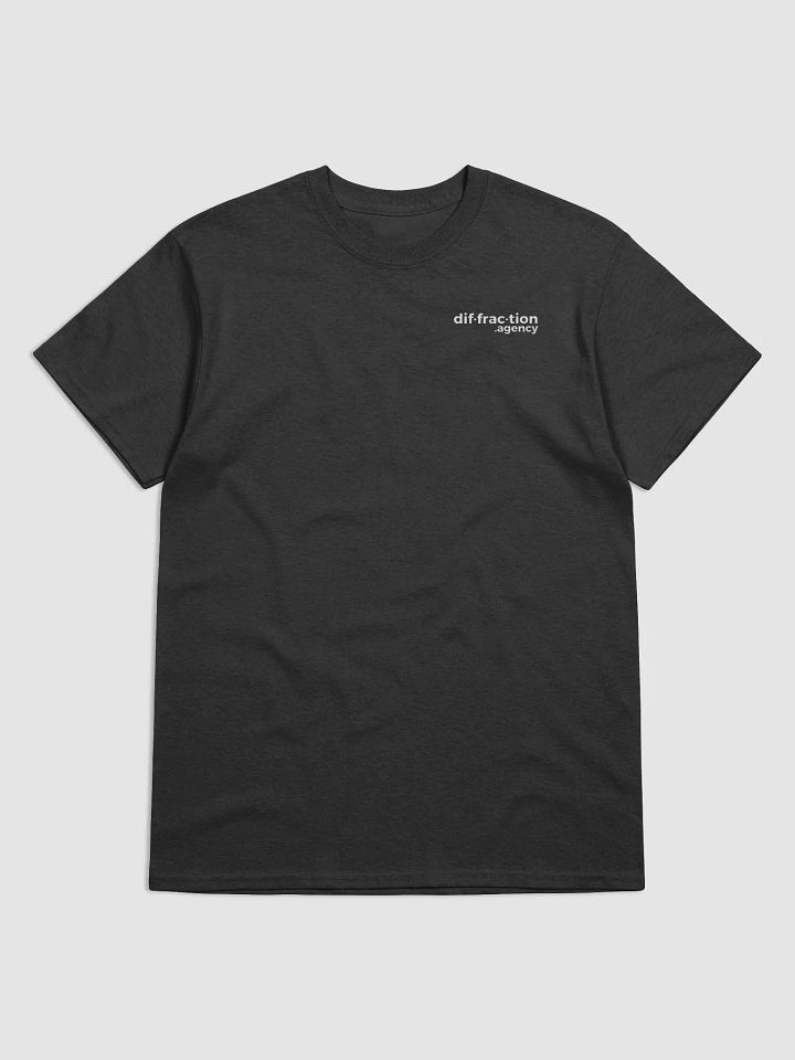 Diffraction Logo Tee - Dark w/ Light Logo product image (5)