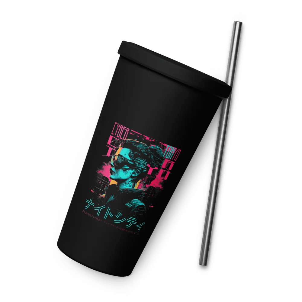 Neon Cyber Tokyo Tumbler product image (6)