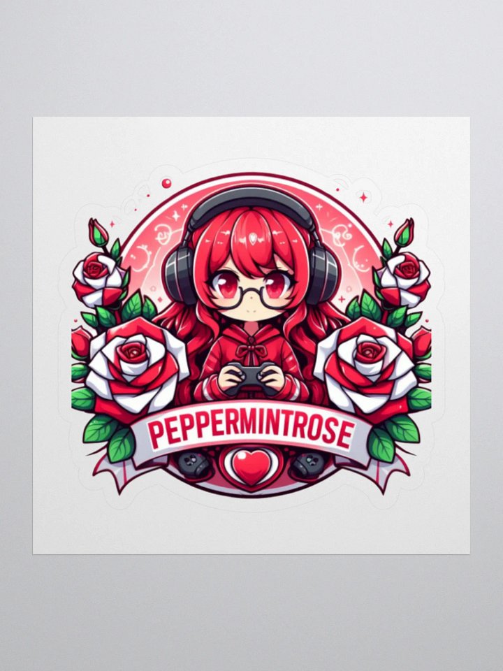 Chibi Rose Sticker product image (1)