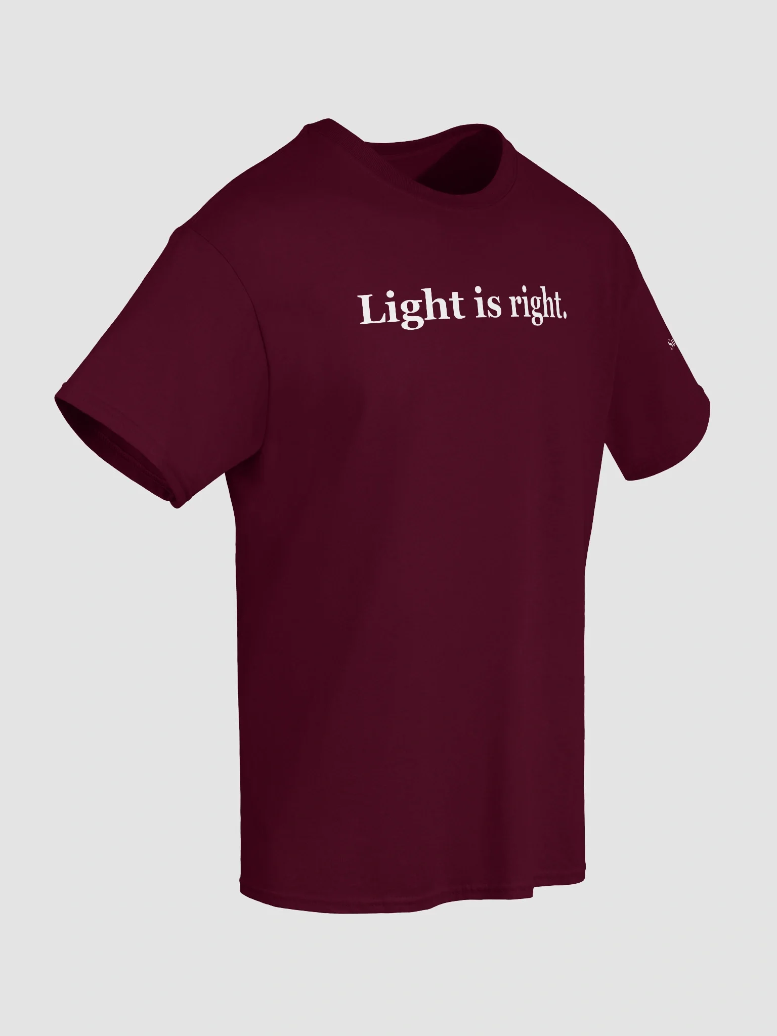 Light is right (dark, gildan tee) product image (68)