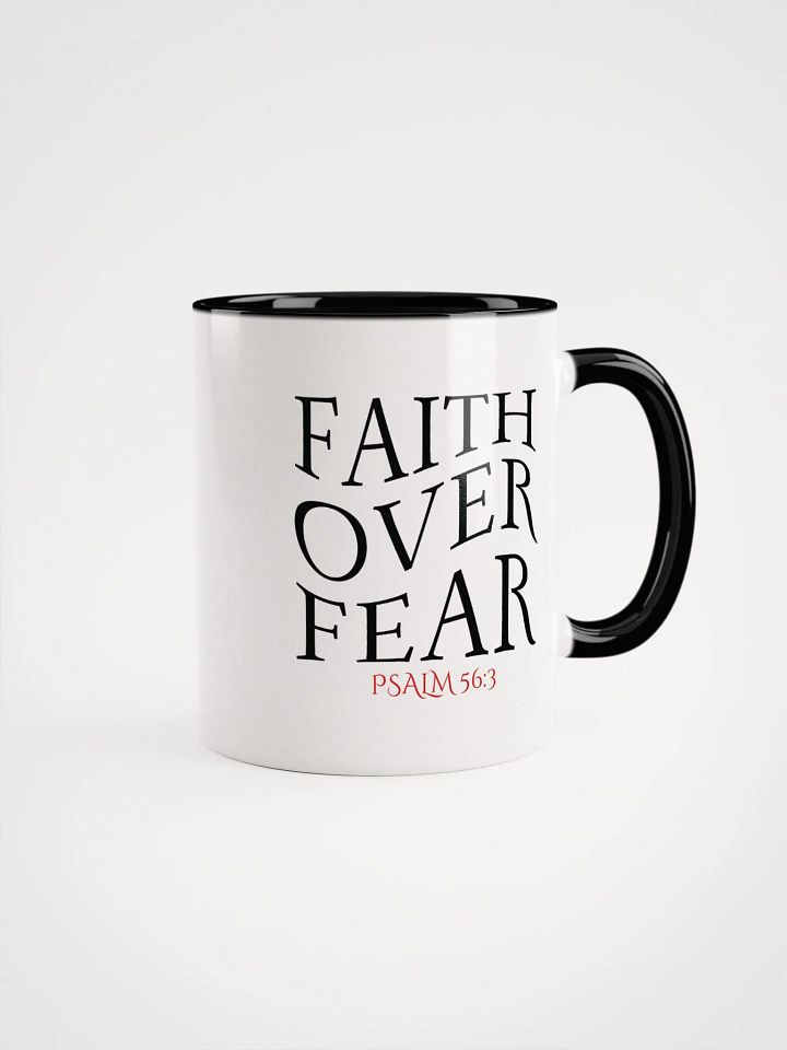 Faith Over Fear Ceramic Mug product image (1)