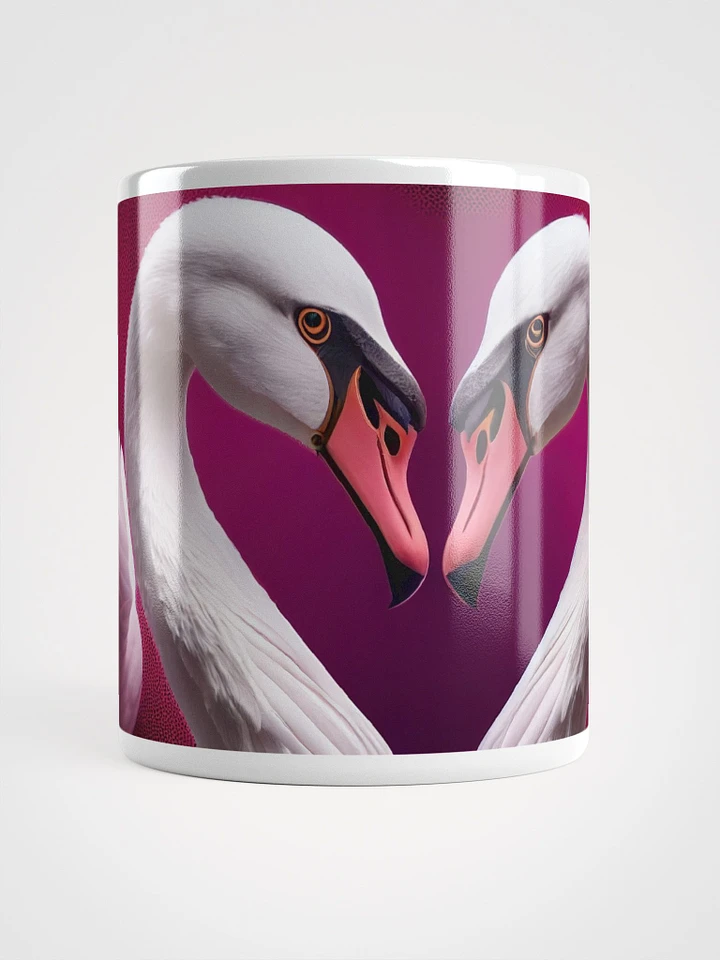 Loveheart Swans Mug product image (1)
