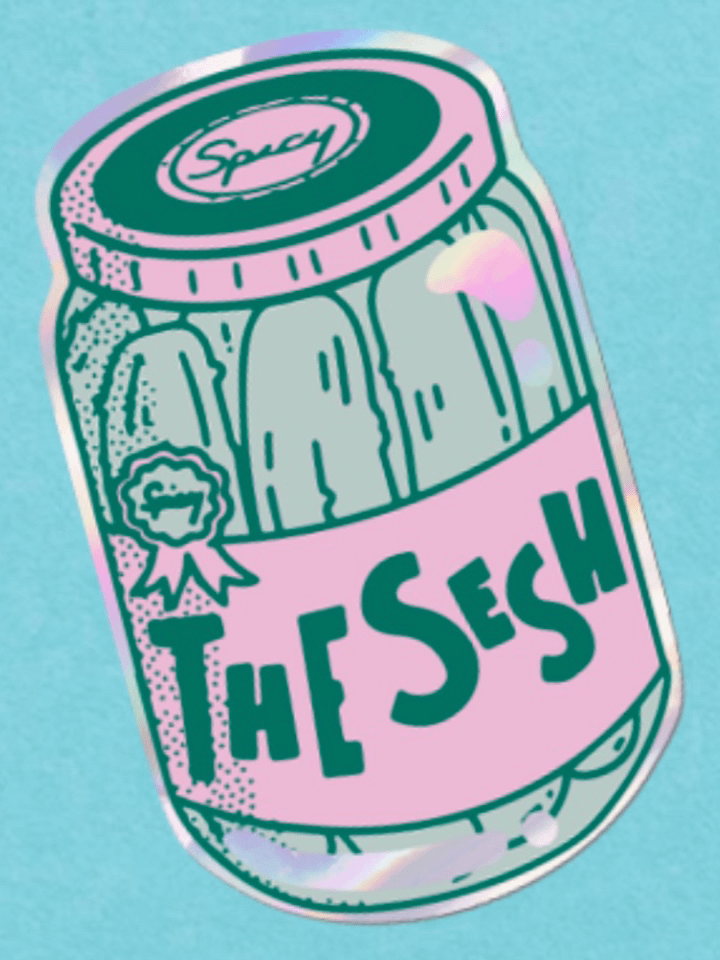 Pickle Passion Sticker product image (1)