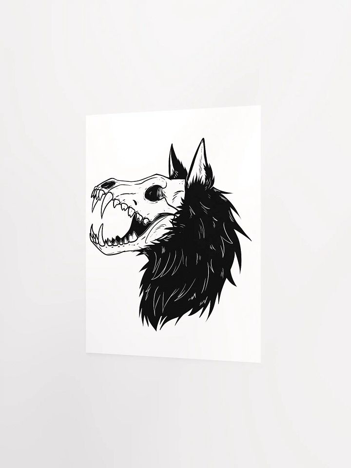 WOLF SKULL Poster product image (2)