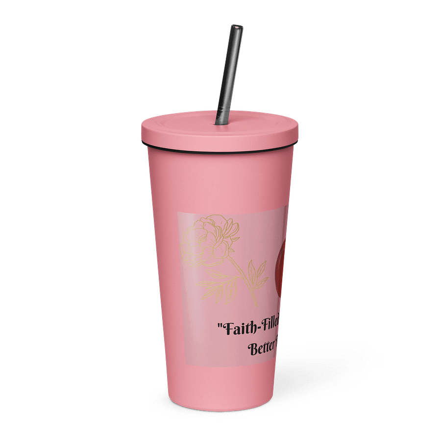 Faith-Filled Words Insulated Tumbler product image (4)