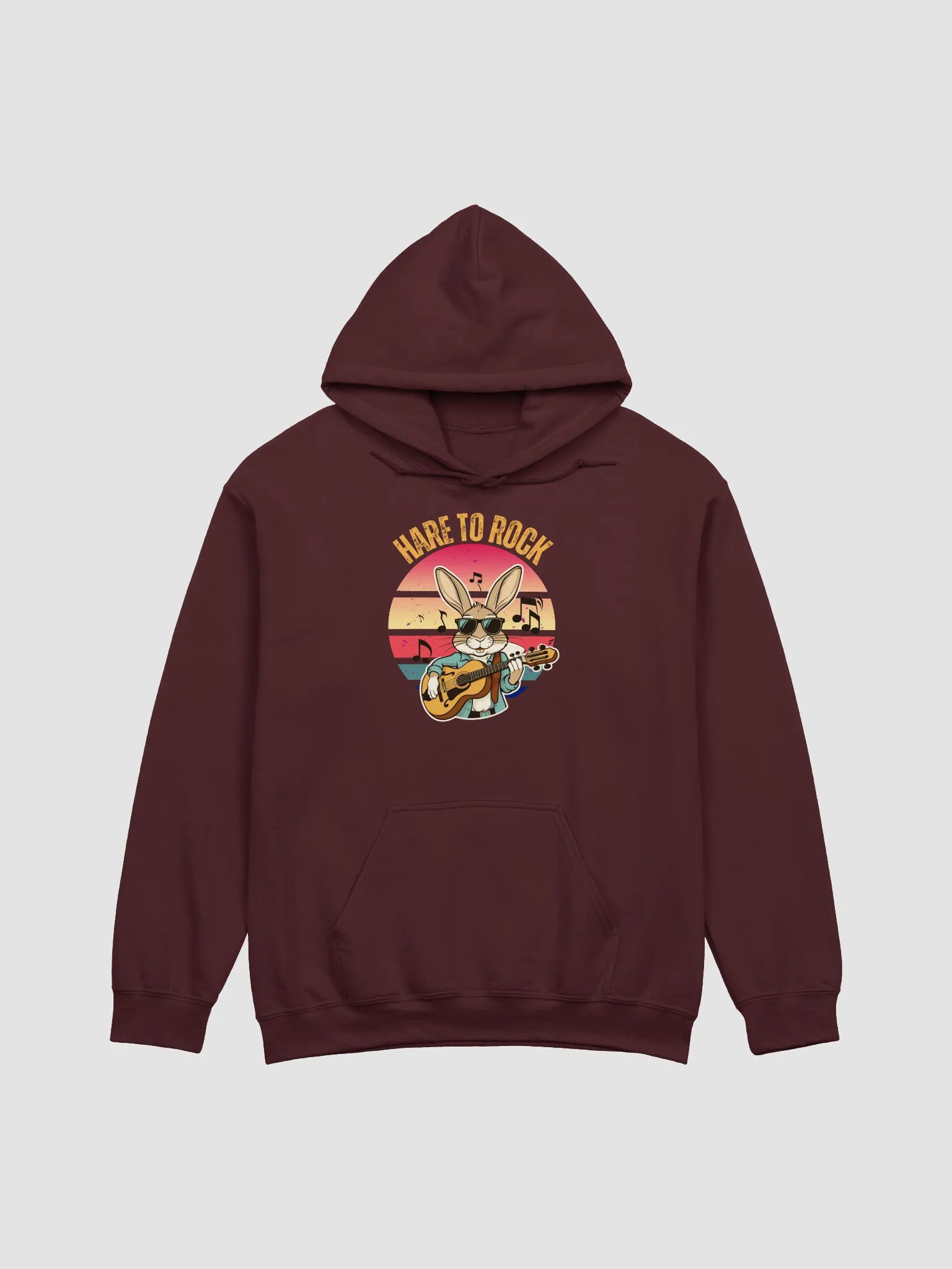 Hare to Rock Unisex Hoodie product image (2)