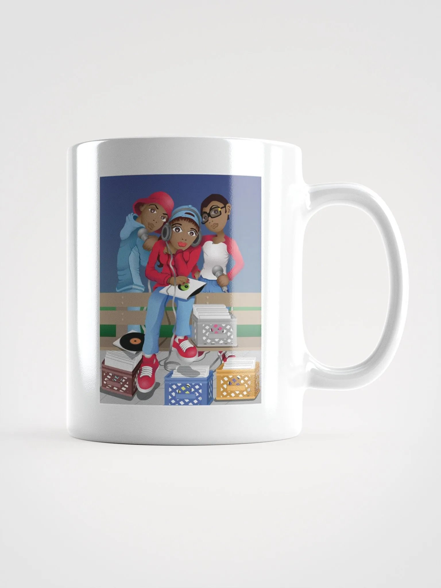 Rockin' The Block Party at Night Mug product image (2)