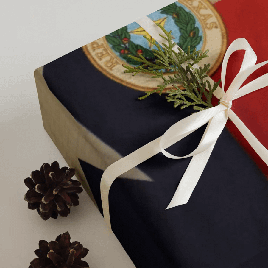 "Texas" Wrapping Paper product image (3)