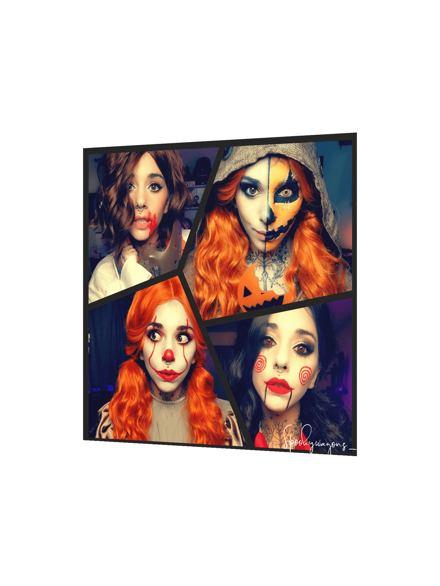 🎃 Four Streams of Screams Poster product image (7)