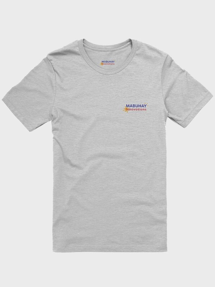 Mabuhay Innovations Supporter Tee, Logo Left Breast, Large Logo back, Philippine Flag Sun product image (7)