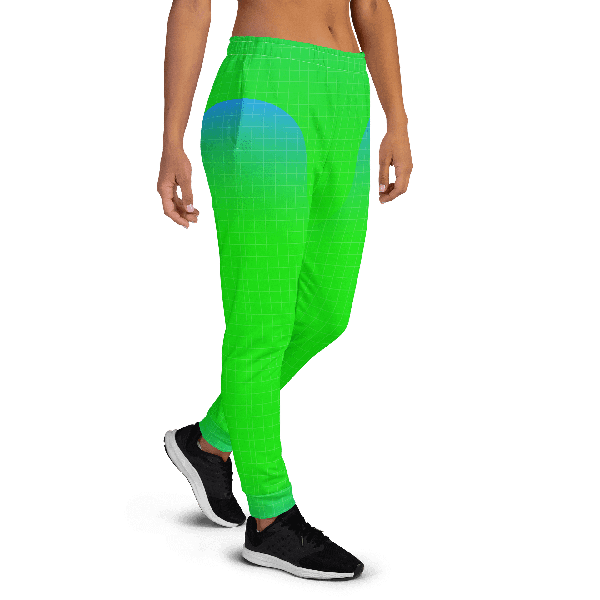 70s Neon Grid All-Over Joggers product image (3)