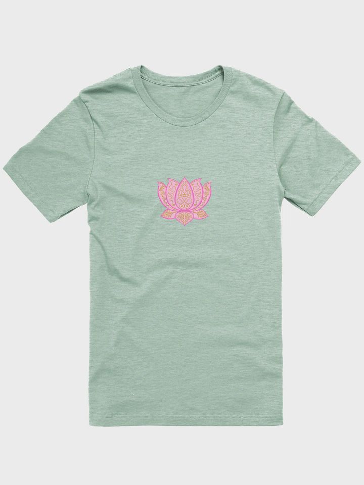 Golden Lotus Elegance T-Shirt product image (1)