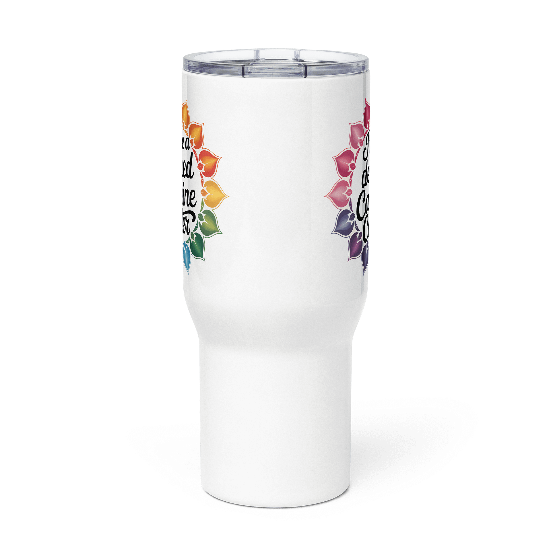 Defined Caffeine Center Human Design Funny Travel Mug product image (4)