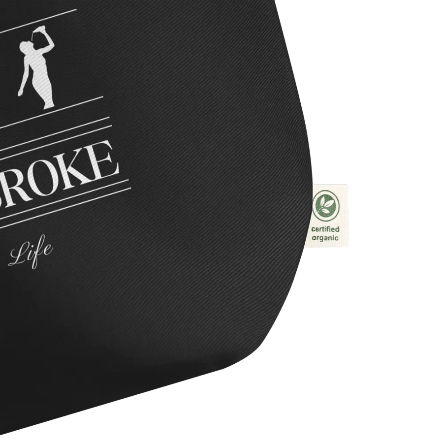 Tired and Broke Tote Black product image (2)