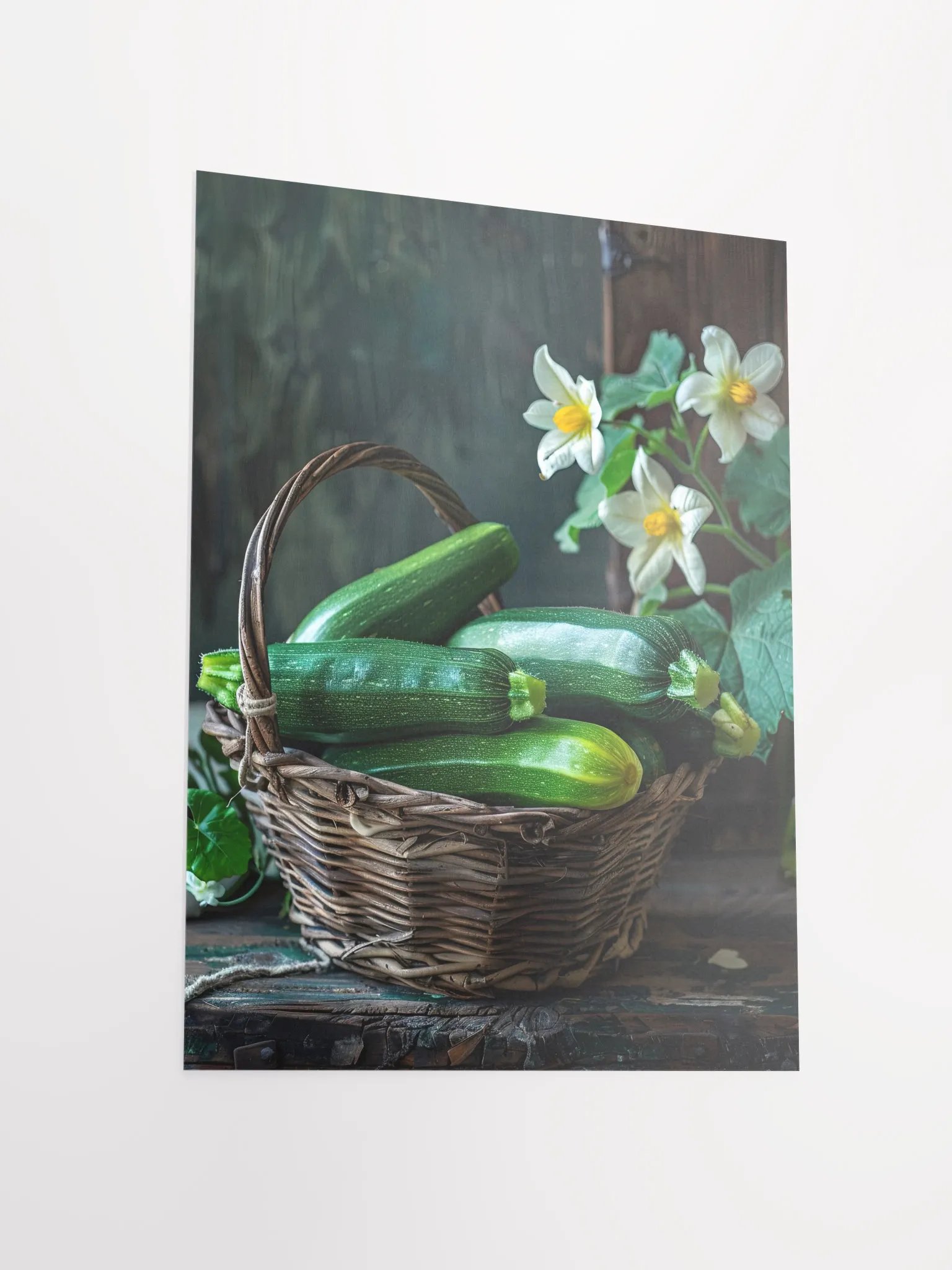 Zucchini & Flowers in Cinematic Style Poster product image (5)