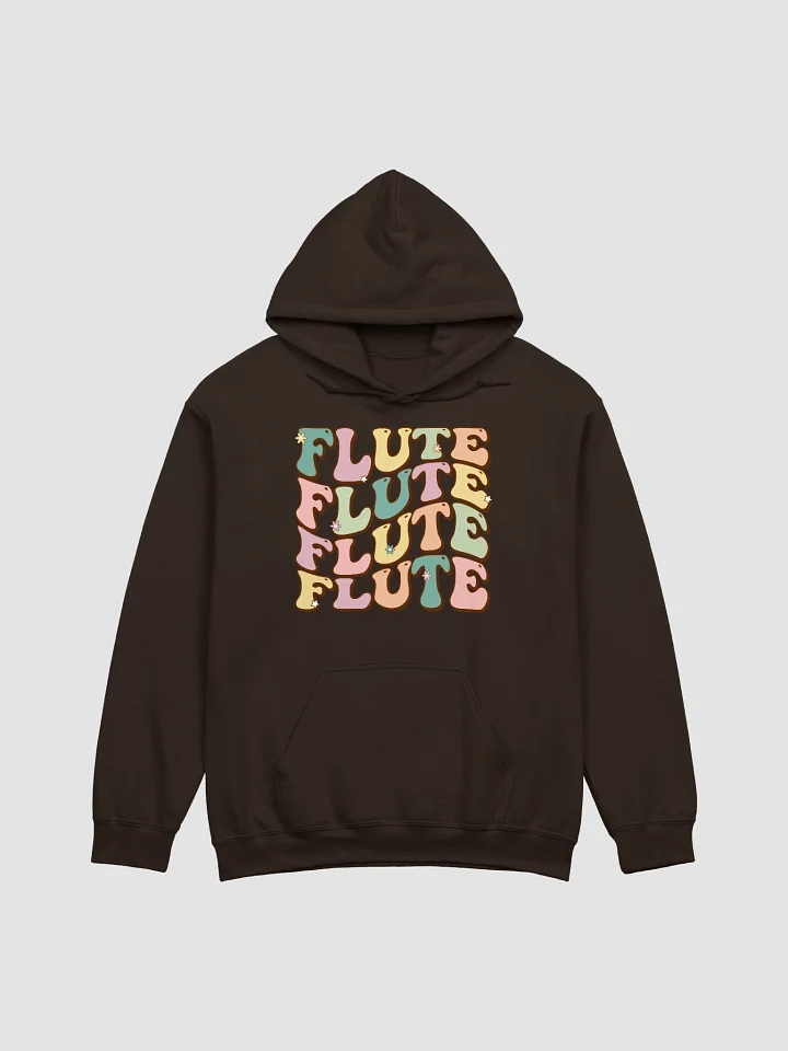 Groovy Wavy Flute Hoodie Pastel - Unisex product image (1)