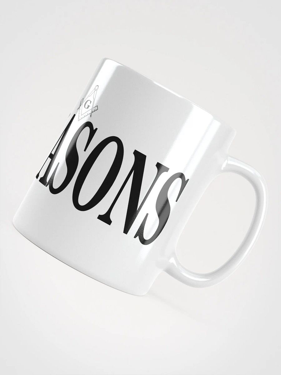 Fuck Masons - White Glossy Mug product image (4)