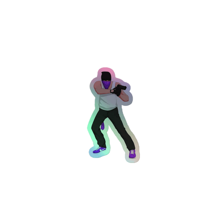 BabyJoker Sticker - Aiming Gun product image (1)