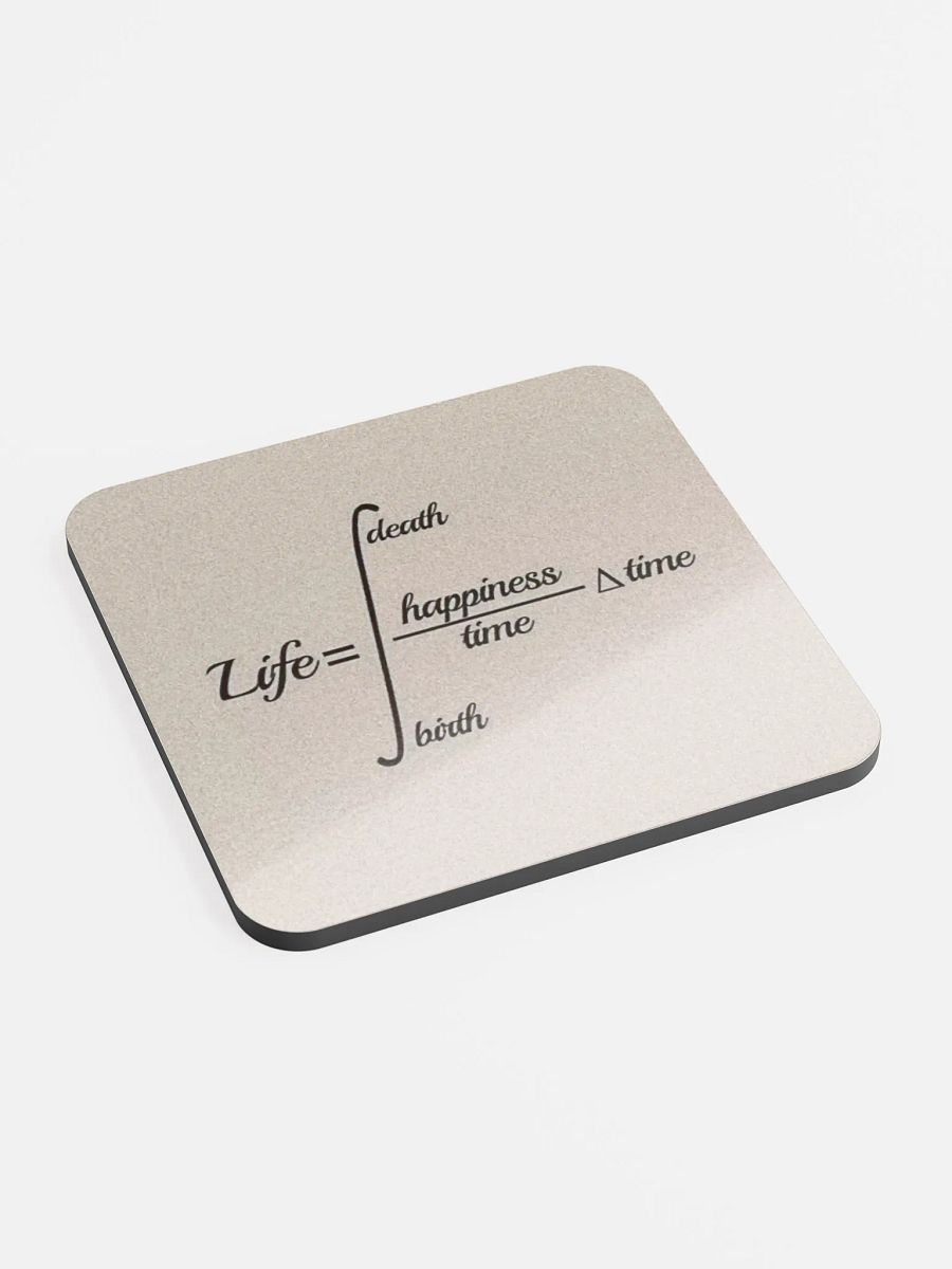 Equation of Life Cork Coaster product image (2)