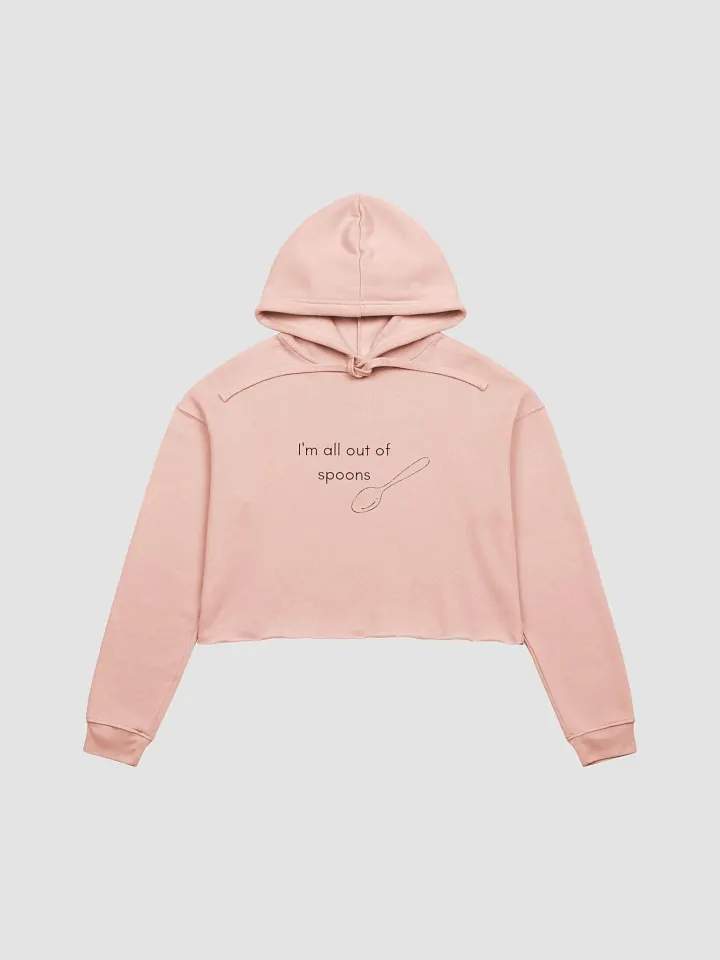 Sporking Tired Crop Hoodie product image (2)