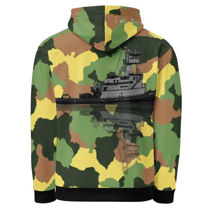 Camouflage & Green Hudson VB Reflection Hoodie product image (1)
