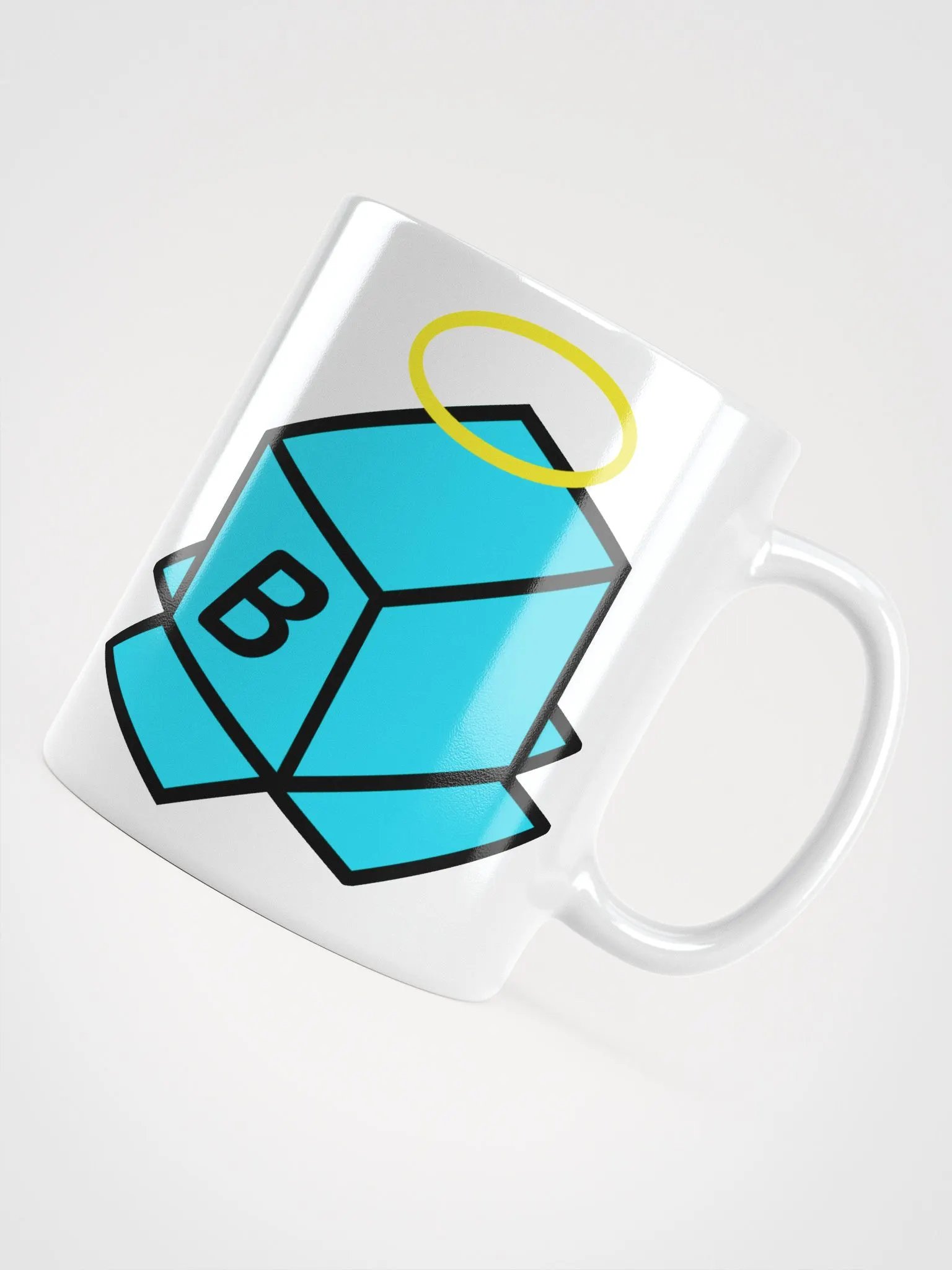 11oz Box Emblem Mug - White product image (4)