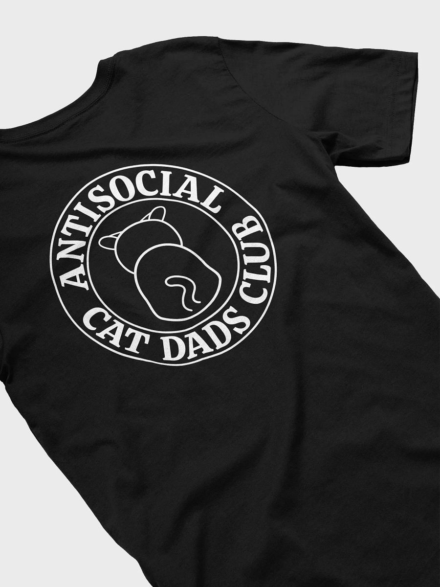 Antisocial Cat Dads Club Unisex Tee (Back Print) product image (3)
