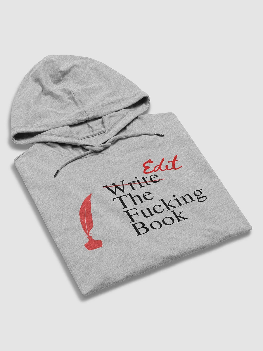 Edit the Fucking Book Unisex Lightweight Hoodie product image (6)