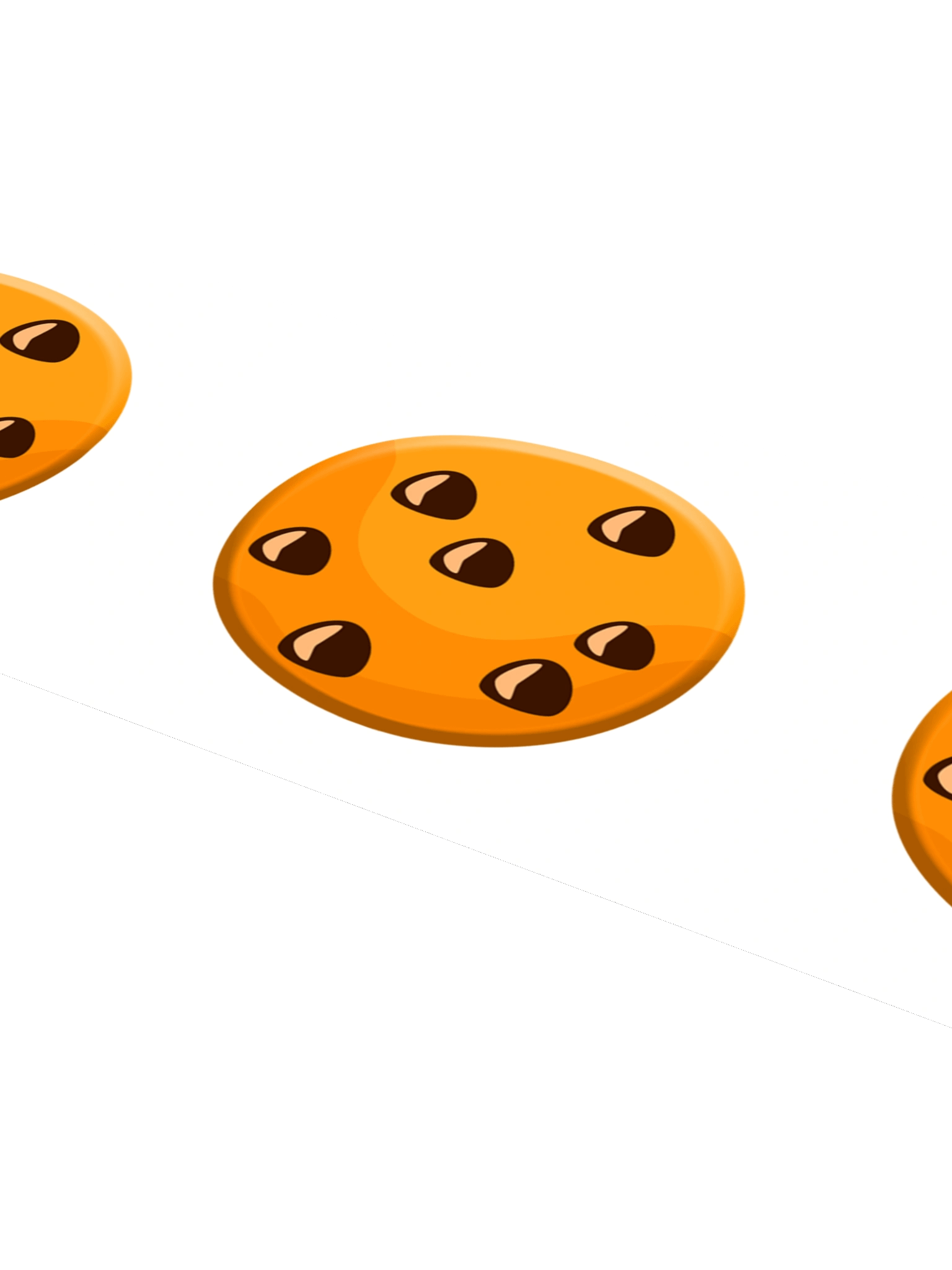 Three Cookie Emoji Sticker product image (4)