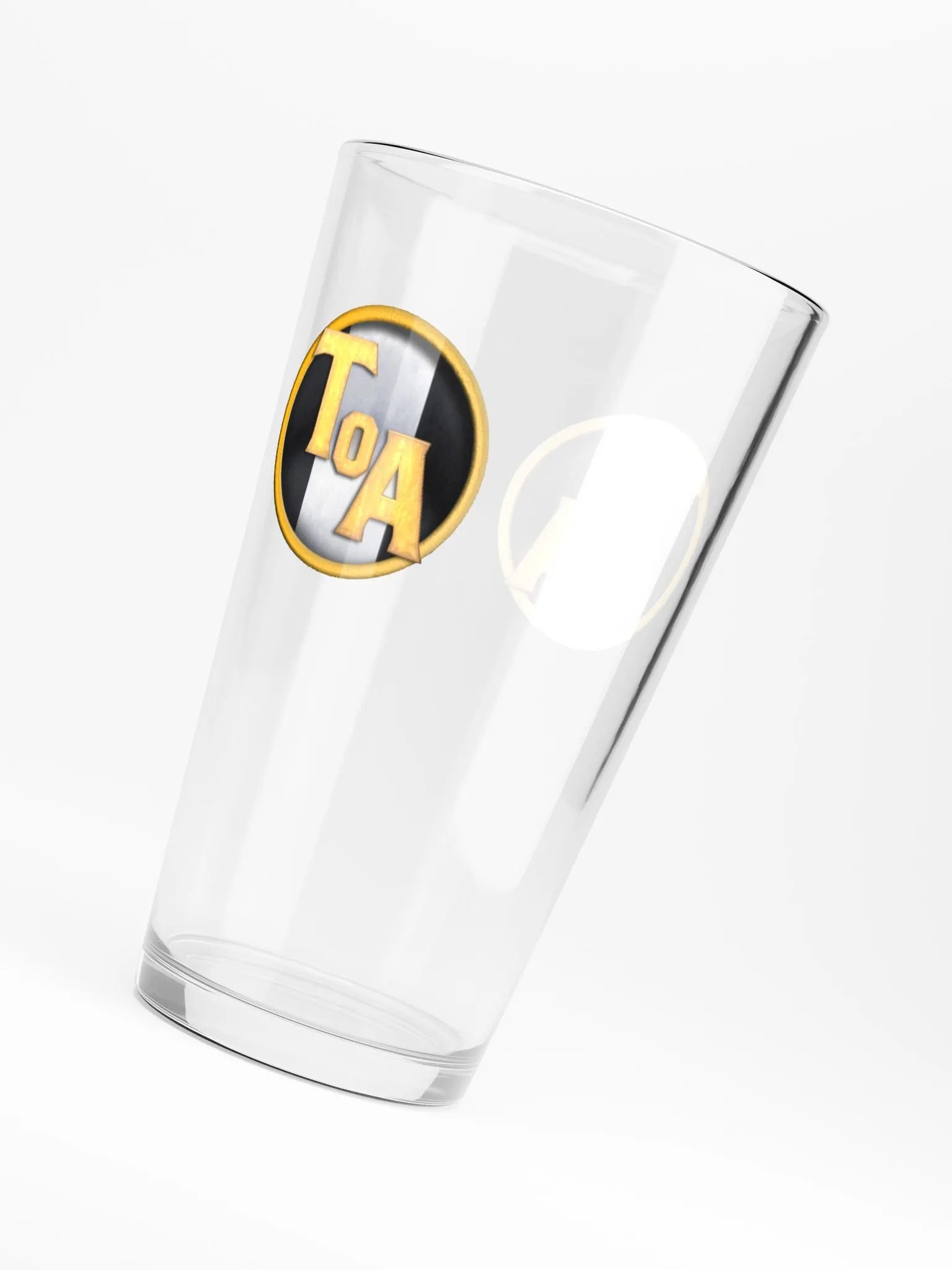 Tournament of Ages - Small Logo - Pint Glass product image (6)