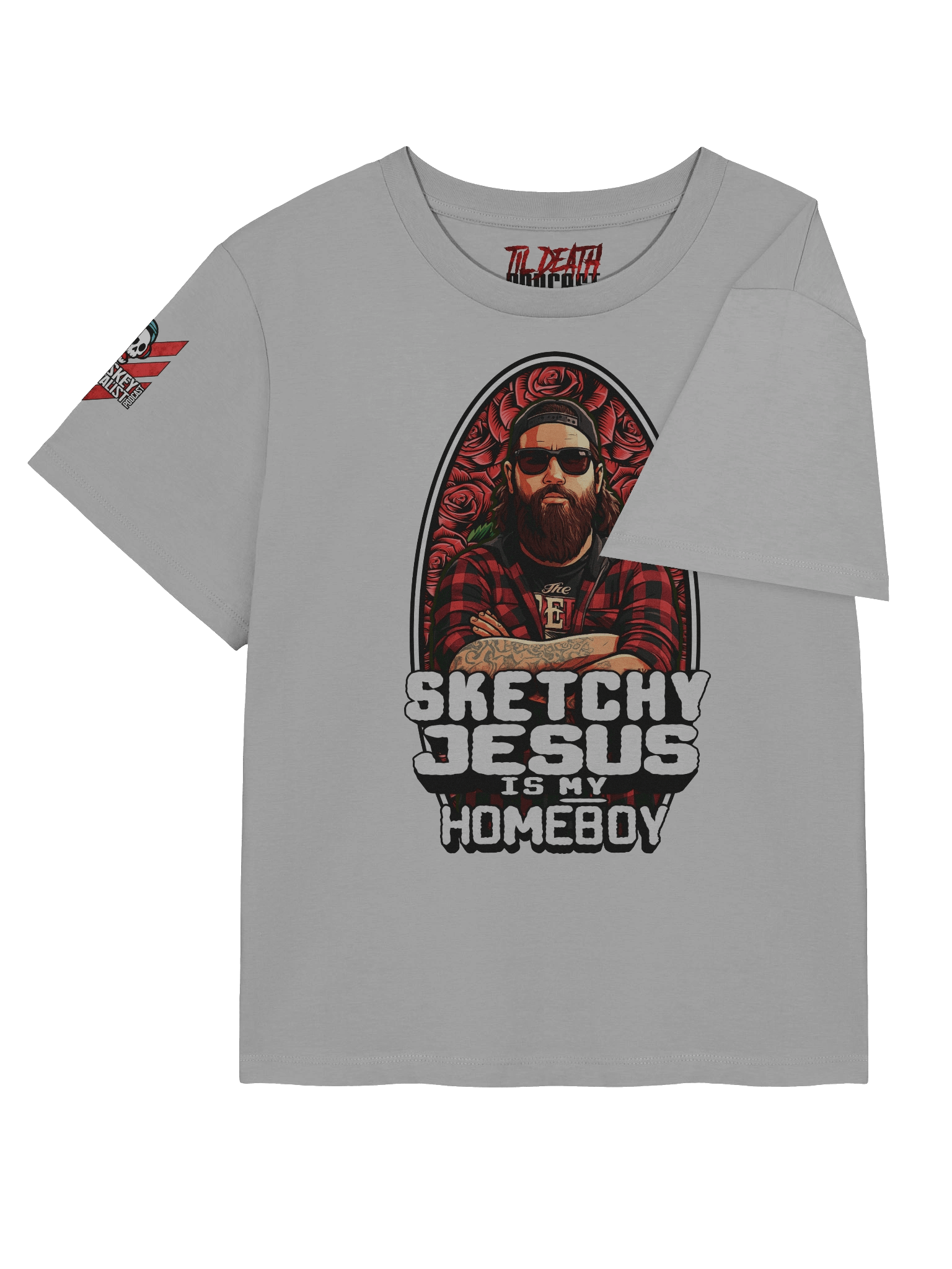 "Sketchy Jesus Is My Homeboy" Women's Shirt product image (19)