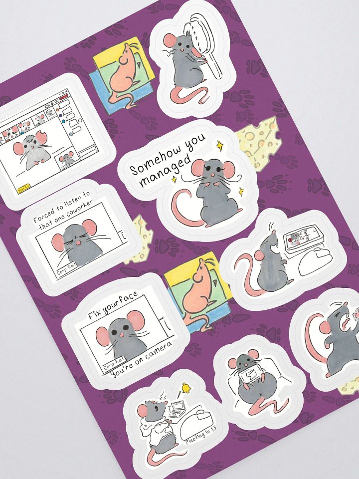 Morning Meeting Sticker Sheet product image (1)