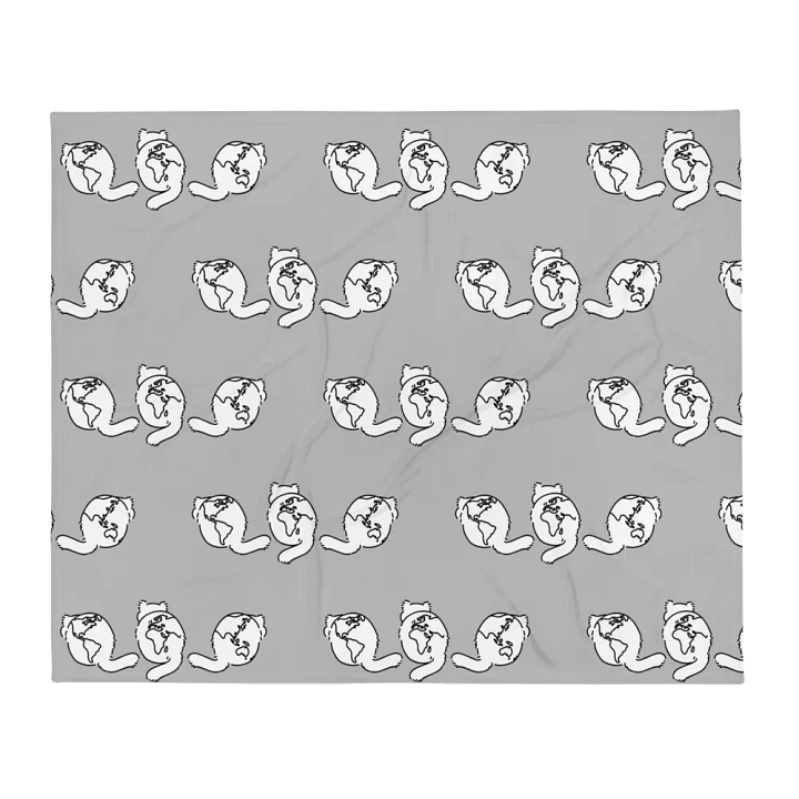 Planet Manul - Throw Blanket product image (1)