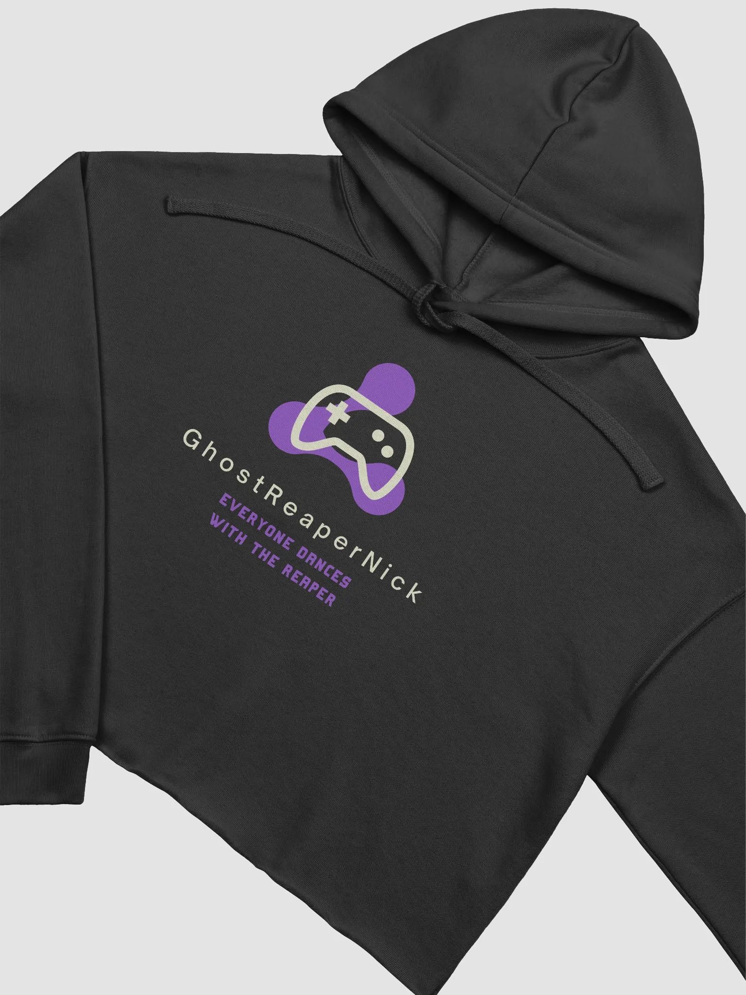GhostReaperNick's Bella+Canvas Fleece Crop Hoodie product image (10)