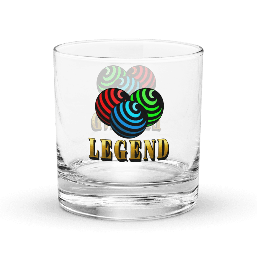 LEGENDS LOGO ROCKS GLASS product image (3)