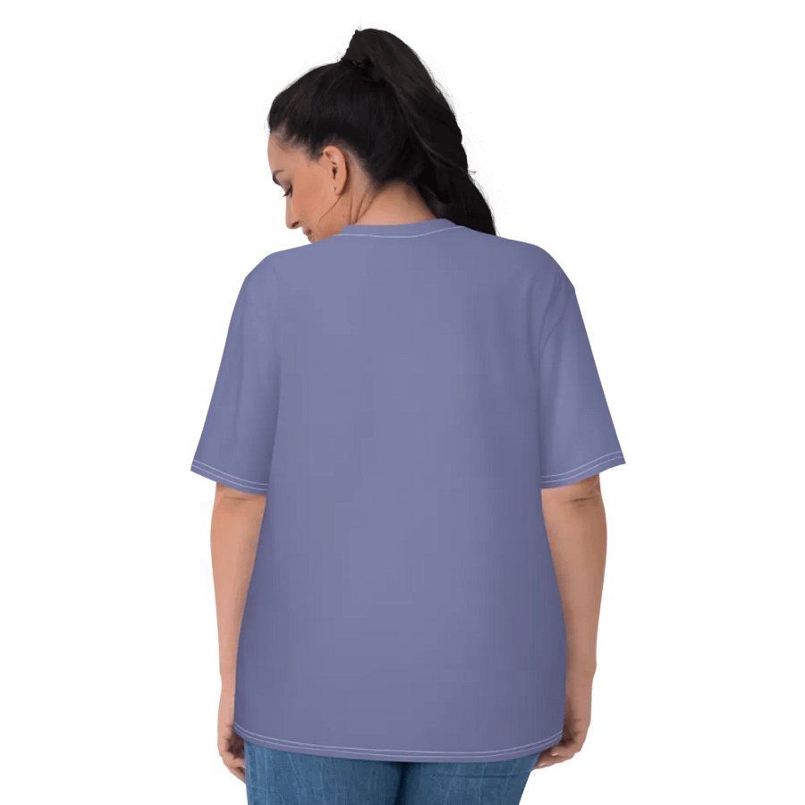 Plain Purple Soft Summer Women's Crewneck Polyester Heavyweight Premium T-Shirt by Treasure Pie product image (7)