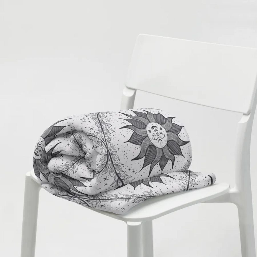 Mystic Suns and Leaves Blanket product image (7)