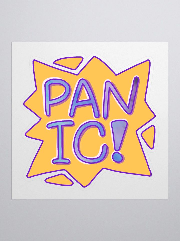 Panic Sticker product image (2)